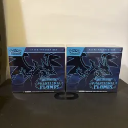 LOT OF 22 Pokemon TCG Phantasmal Flames 3-Pack Blister + Sleeved Pack + ETB - Image 3