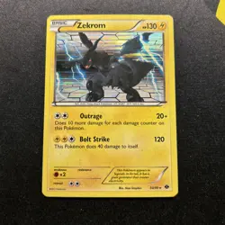 Zekrom 50/99 Holo MP -Holo Rare Pokemon Card- Next Destinies (M) - Image 1