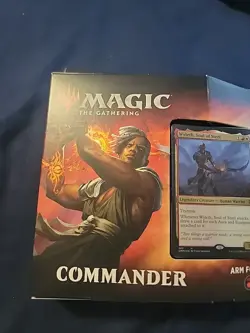Magic The Gathering Commander Deck Arm For Battle New Sealed - Image 1