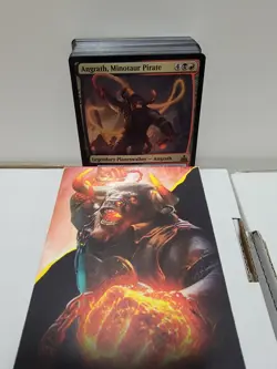 Magic the Gathering - Planeswalker's Deck - Angrath Minotaur Pirate - Image 1