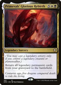 MTG - Primevals' Glorious Rebirth - DMU Commander - Magic the Gathering - Image 1