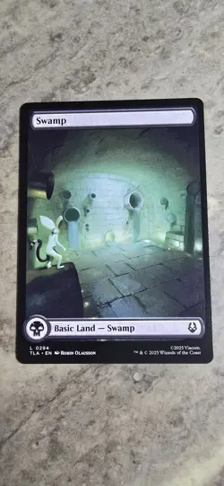 Swamp Avatar The Last Airbender Full Art 294 MTG NM - Image 1