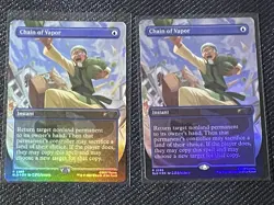 Secret Lair x Avatar My Cabbages! Rainbow Foil Chain of Vapor MtG - Image 1
