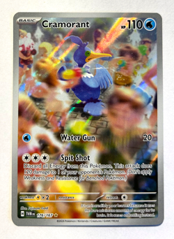 Pokemon Twilight Masquerade - CRAMORANT - ILLUSTRATION RARE - 176/167 - NM/M - Image 1