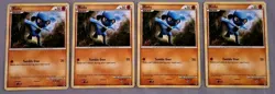 Lot of 4 Riolu Call of Legends 50/95 Regular Pokemon TCG - Image 1