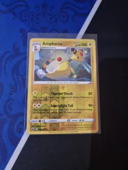 AMPHAROS 049/198 RARE REVERSE HOLO Chilling Reign Pokemon Card PACK FRESH Mint - Image 1