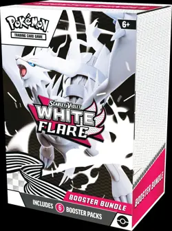 Pokemon S&V White Flare Booster Bundle NEW Factory Sealed - 6 Booster Packs - Image 1
