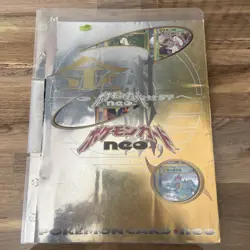 Pokemon TCG Neo Genesis Premium File 1 Promo Folder 9 Card Set Japanese - Image 1