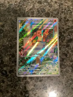 Pokemon Charmander 2023 Full Art Illustration Card - Image 1