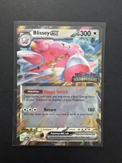 Pokemon TCG - Twilight Masquerade - Blissey EX - 134/167 - Stamped Promo - Image 1
