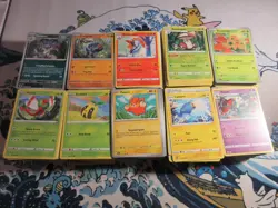 Lot of 1000 Modern Bulk Common/Uncommon Pokemon Cards - Image 1