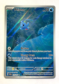 Pokemon Twilight Masquerade - PHIONE - ILLUSTRATION RARE - 175/167 - NM/M - Image 1