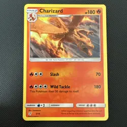 Pokemon TCG Charizard 5/18 Detective Pikachu Holo Card - Image 1