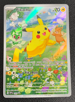 Pikachu SVP 088 Black Star Promo Paldea Adventure Chest Pokemon TCG Card NM - Image 1
