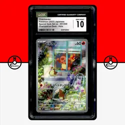 Pokemon CGC 10 Charmander 051/049 Special Deck Set Holo svG AR Art Rare Japanese - Image 1