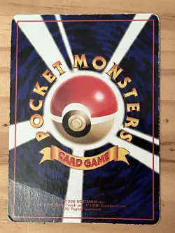 Golbat No.42 Vending Series Glossy Japanese Pokemon Card HP/POOR Promo Old Back - Image 2