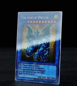 YuGiOh Ra Obelisk Slifer Stainless Steel Egyptian God Cards 25th anniversary - Image 5