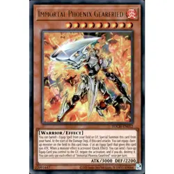 YUGIOH IMMORTAL PHOENIX GEARFRIED ULTRA RARE NEAR MINT TOCH-EN012 - Image 1