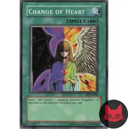 Yugioh Change of Heart SDY-E030 Common NM - Image 1