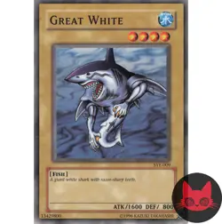 Yugioh Great White SDY-009 Common NM - Image 1