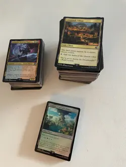 FOIL Final Fantasy MtG Lot Common, Uncommon, Lands 400+ cards - NM - Pack Fresh - Image 1