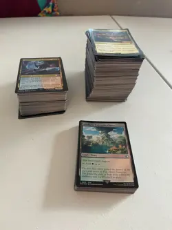 FOIL Final Fantasy MtG Lot Common, Uncommon, Lands 400+ cards - NM - Pack Fresh - Image 2