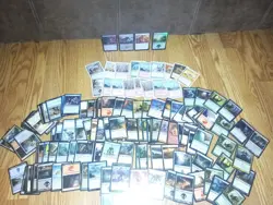 Vintage/Modern Magic The Gathering Cards Lot Of 140+ With Holos - Image 1