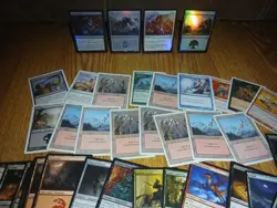 Vintage/Modern Magic The Gathering Cards Lot Of 140+ With Holos - Image 3