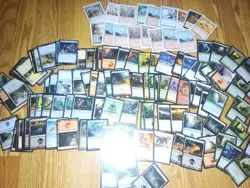 Vintage/Modern Magic The Gathering Cards Lot Of 140+ With Holos - Image 4