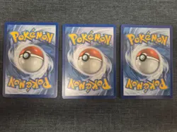 Pokemon 151 Starters Set Black Star Promo 046 047 048 Cards Poster Collection NM - Image 2