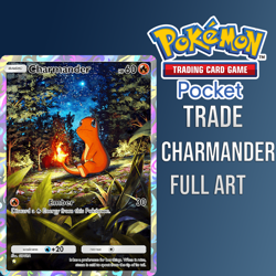 Pokemon TCG POCKET CHARMANDER FULL ART (Trading Card Game) - Image 1