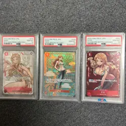 PSA10 Nami 25th Anniversary Promo OP05-016 2022 2023 3Set One Piece card - Image 1