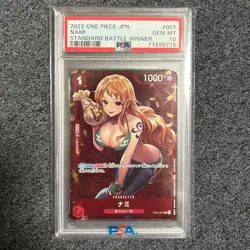 PSA10 Nami 25th Anniversary Promo OP05-016 2022 2023 3Set One Piece card - Image 3