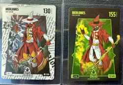 Bo Jackson Battle Arena First Edition Merlomes Steel & Glow Card Lot - 2 Cards - Image 1