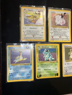 Pokemon Vintage Holo Lot 1999 WOTC 7 Cards - Image 2