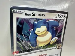 Pokemon Hop's Snorlax Stamped EB Games Promo Card (NZ/AU) Journey Together - Image 2