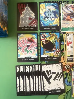 One Piece TCG Bulk Lot - Several Sets Including Leader & DON!! Cards *Duplicates - Image 2