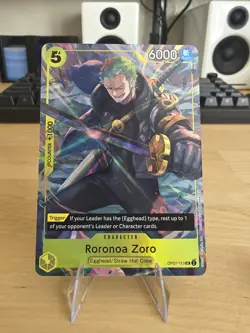 One Piece Illustration Box Volume 3 Roronoa Zoro Promo Alt Art Card English - Image 1