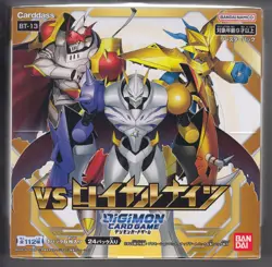 Digimon Card Game Booster Versus Royal Knights Sealed Box BT-13 Bandai Japanese - Image 1