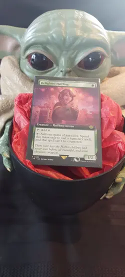 Delighted Halfling (Extended Art) - Image 1