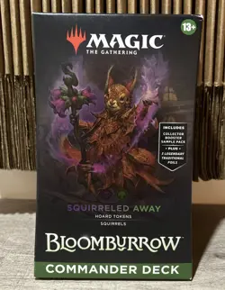 MTG Bloomburrow Commander Deck - Squirreled Away - Magic The Gathering Sealed - Image 1