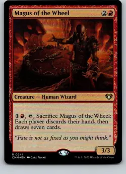 Magus of the Wheel - CMM - FOIL - 241 - MTG - Image 1