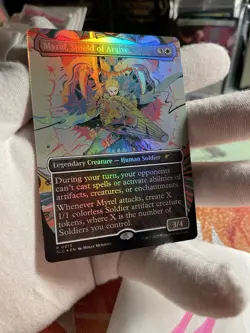 Myrel Shield of Argive-MTG- Secret Lair- Encyclopedia Of Magic🍷✨ Nm Foil ✨ - Image 1