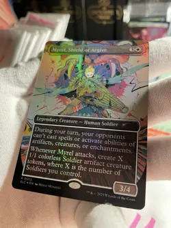 Myrel Shield of Argive-MTG- Secret Lair- Encyclopedia Of Magic🍷✨ Nm Foil ✨ - Image 3