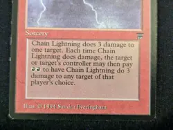 Chain Lightning - Legends - LP - MTG - Magic The Gathering - Red - Sorcery - Image 2