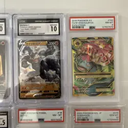 Pokemon Slab Lot Featuring PSA 10, Cgc10, Psa 8 , Cgc9, Cgc9.5 - Image 3