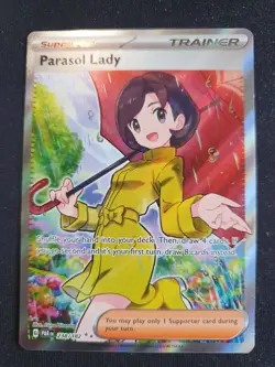 Parasol Lady - 238/182 Paradox Rift (Pokemon) Full Art Ultra Rare - Image 1