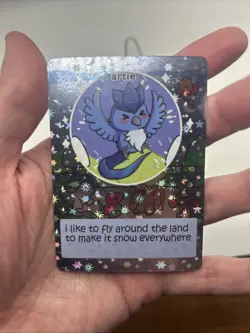 Pokiebubies 1st Edition Fan Art Chef Ken Lee Artie #49 Articuno V2 Holo Pokemon - Image 3
