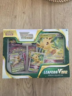 Pokemon TCG - Leafeon VSTAR - Special Collection Box - In Hand - Sealed - Image 1