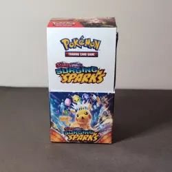 Pokemon TCG Scarlet & Violet Surging Sparks Half Booster Box (18 Packs) - SEALED - Image 1